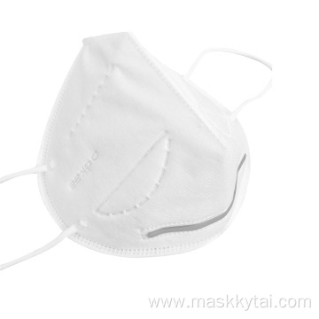 Disposable face mask with soft lining and earloops